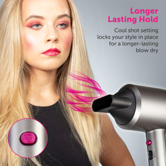 Carmen Pink Dryer & Straightener Set