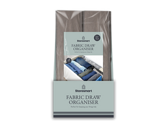 Pack of 2 Fabric Drawer Oraniser