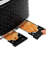 Morphy Vector 4 Slice Black Toaster