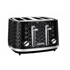 Morphy Vector 4 Slice Black Toaster