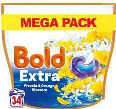 Bold Extra 2 in 1 Pods Freesia & Orange Blossom