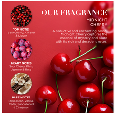 Baylis & Harding Midnight Cherry Luxury Bathing Essentials Gift Set