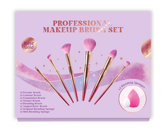 Rose Gold Professional 8 Piece Make Up Brush Set
