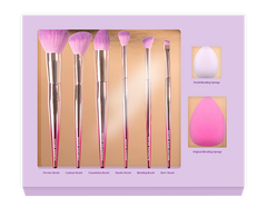 Rose Gold Professional 8 Piece Make Up Brush Set