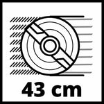 Einhell PXC Lawn Mower GE-CM 43 Li M Kit (2x4,0Ah)