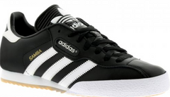 adidas Samba Black Leather Trainers
