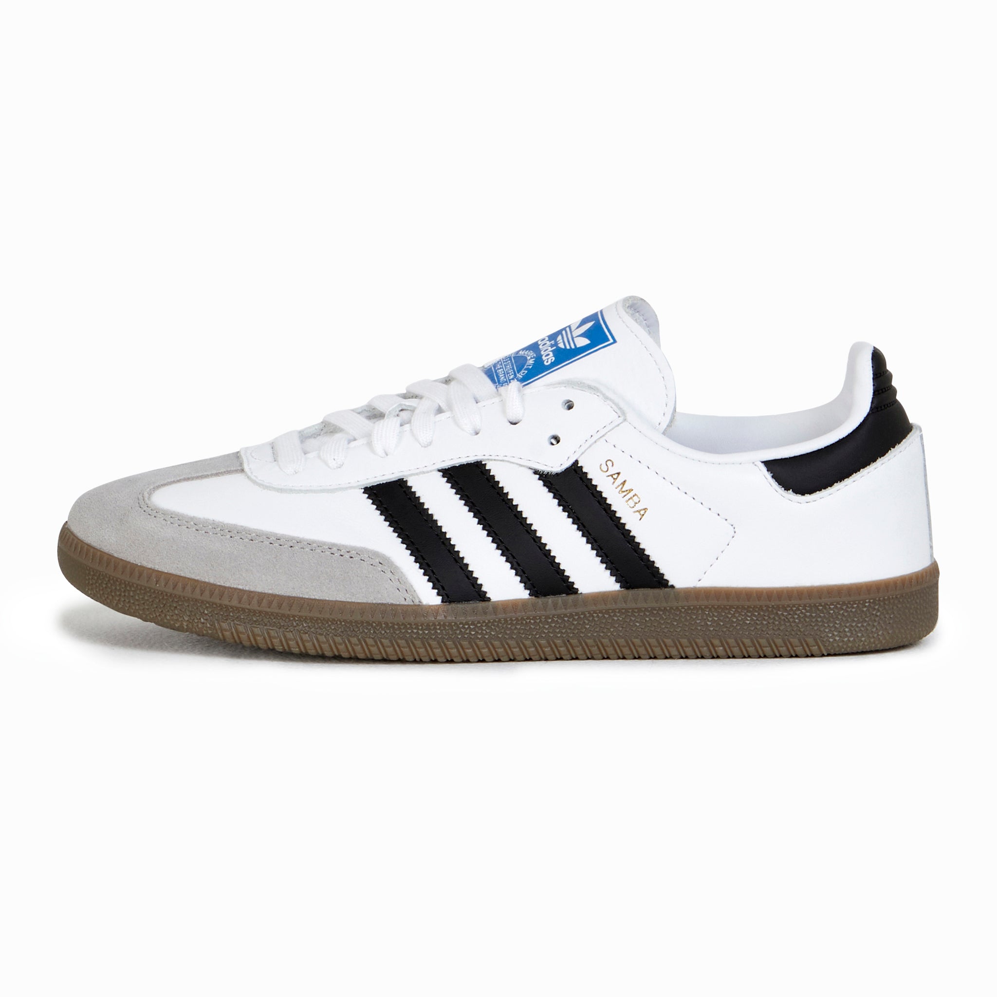 Mens white deals samba trainers