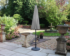 Royalcraft Shanghai Grey 2.7m Crank and Tilt Parasol
