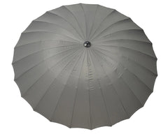 Royalcraft Shanghai Grey 2.7m Crank and Tilt Parasol