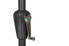 Royalcraft Shanghai Grey 2.7m Crank and Tilt Parasol