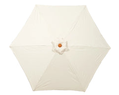 Royalcraft Woodlook 2.5m Ivory Crank and Tilt Parasol