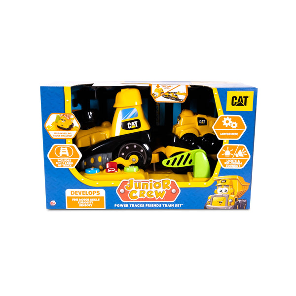 Caterpillar Junior Crew Power Tracks Friends Train Set