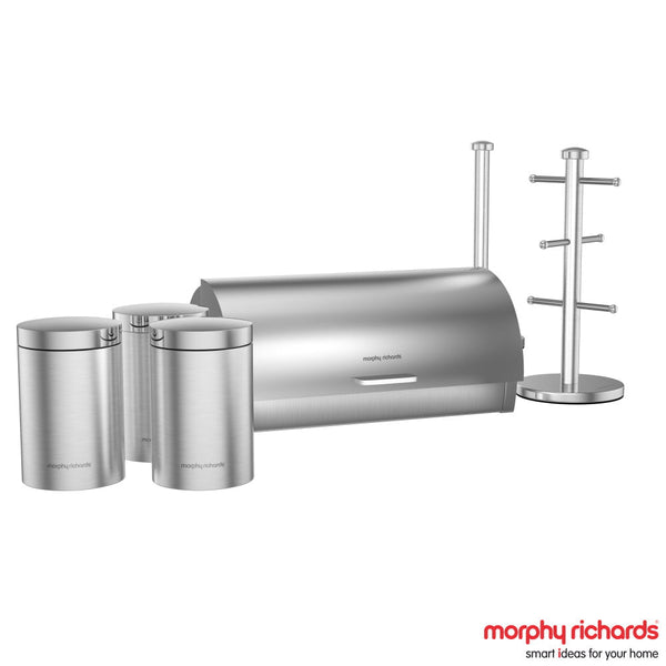 Morphy Richards 6 Piece Storage Set Stainless Steel