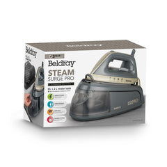 Beldray Steam Surge Pro 2400W Titanium Iron