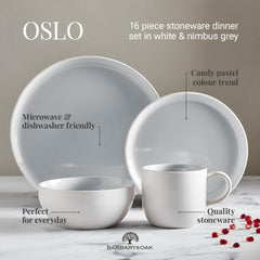 Oslo 16 Piece Dinnerware Set
