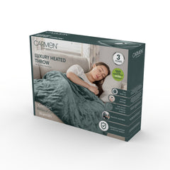 Fleece Electric Blue Over Blanket