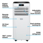 Black and Decker 3 in 1 24hr Timer with Remote Air Conditioner