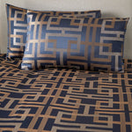 Soiree Bardon Duvet Cover Set - Navy