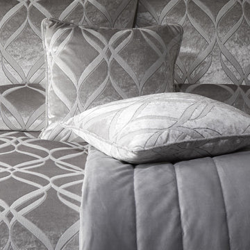 Soiree Belfort Cushion Cover 43x43cm - Silver