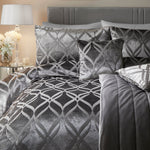 Soiree Belfort Duvet Cover Set - Slate