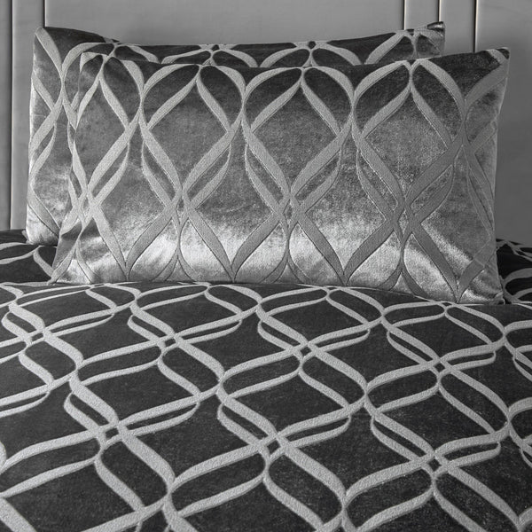 Soiree Belfort Duvet Cover Set - Slate