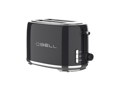 Q Bell Black Kettle and Toaster Set
