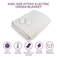 King Size Fitted Electric Blanket