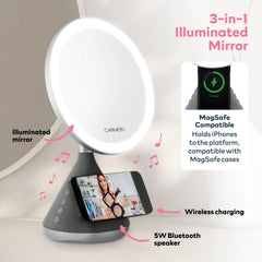 3 in 1 Mirror Speaker Charger