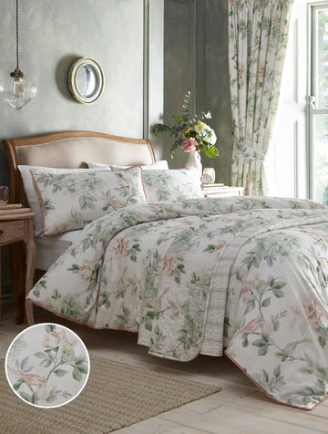 Appletree Heritage Campion Duvet Cover Set - Green
