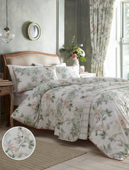 Appletree Heritage Green Campion Duvet Cover Set