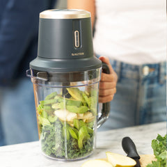 Salter Grey and Gold Cordless Jug Blender