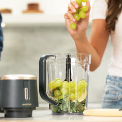 Salter Grey and Gold Cordless Jug Blender