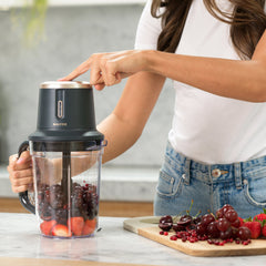 Salter Grey and Gold Cordless Jug Blender