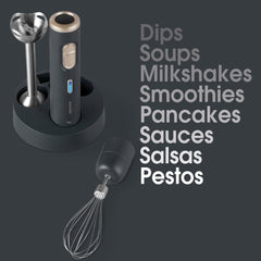 Salter Grey and Gold 2-in-1 Cordless Blender