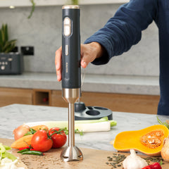 Salter Grey and Gold 2-in-1 Cordless Blender