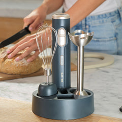 Salter Grey and Gold 2-in-1 Cordless Blender