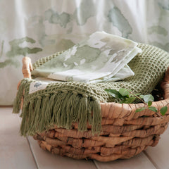 Appletree Loft Edale Green Duvet Cover Set