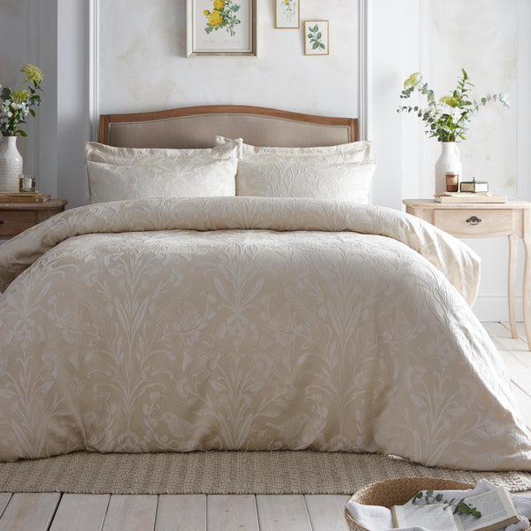 Appletree Heritage Elysia Duvet Cover Set - Champagne