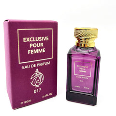 Exclusive Pour Femme 017 100ml Eau de Parfum