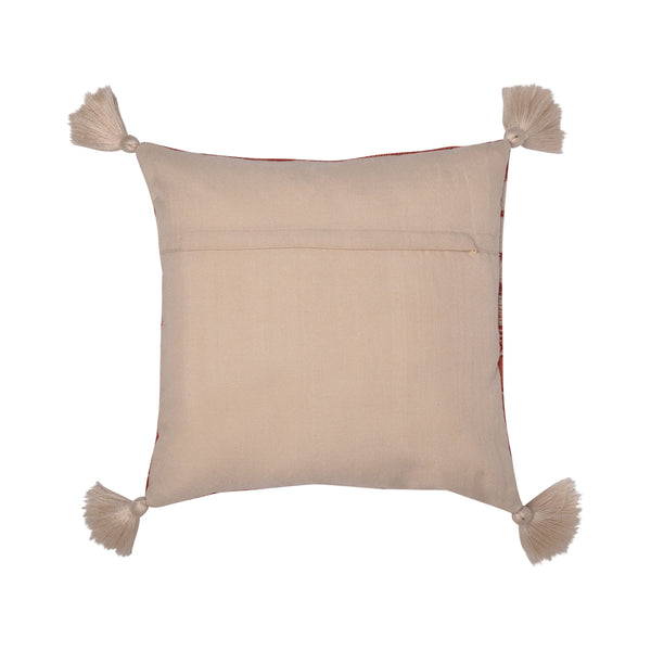 Drift Home Grayson Outdoor Filled Cushion 43x43cm - Terracotta