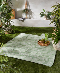 Fusion Matteo Green Picnic Blanket