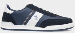 Penguin Navy Lace Up Trainers