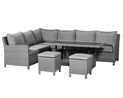 Royalcraft Paris 7 Piece Deluxe Modular Corner Dining Set