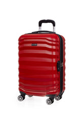 Pierre Cardin Bright Red ABS Suitcase
