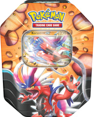 Pokemon Slashing Legends Ex Tin