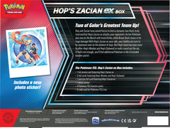 Pokémon Hop's Zacian Ex Box