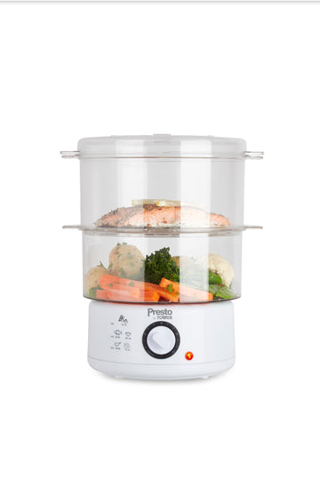 Tower White Steam Cooker