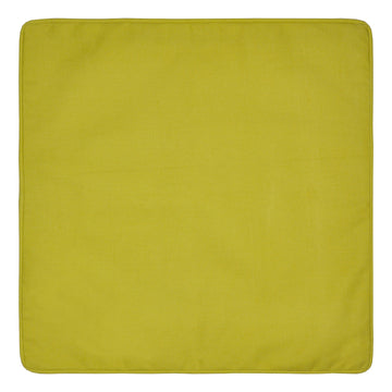 Fusion Plain Dye Filled Outdoor Cushion 43x43cm - Ochre