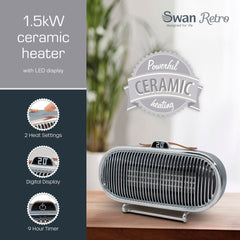 1.5KW Retro Ceramic Heater
