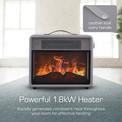 1.8kW Retro Flame Effect Heater